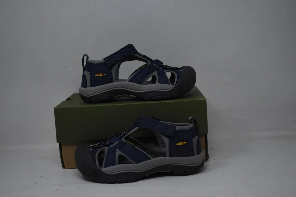 Keen Venice H2 Zapatos Juveniles Talla 12 Gris Marino Sandalias Agua Aire Libre Senderismo Nuevos Foto 3 de 4