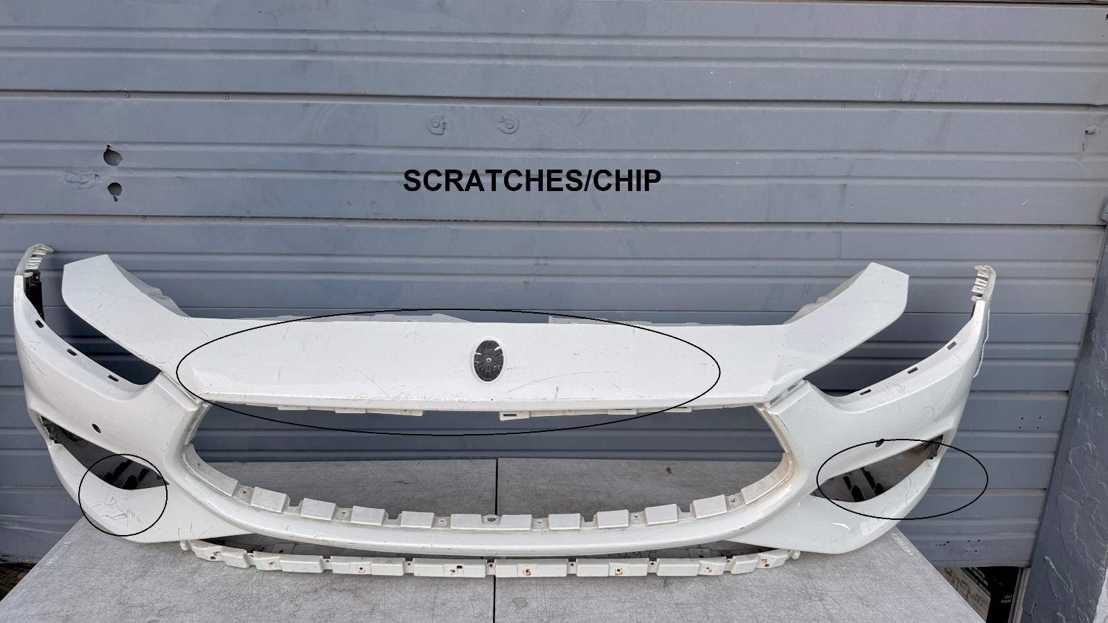 ✅ 2018-2021 MASERATI GHIBLI Front Bumper Cover OEM ORIGINAL 673008185 670097560