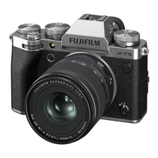 FUJIFILM X-T5 Mirrorless Camera XF 16-50mm f/2.8-4.8 R LM WR Lens (Silver) PRO