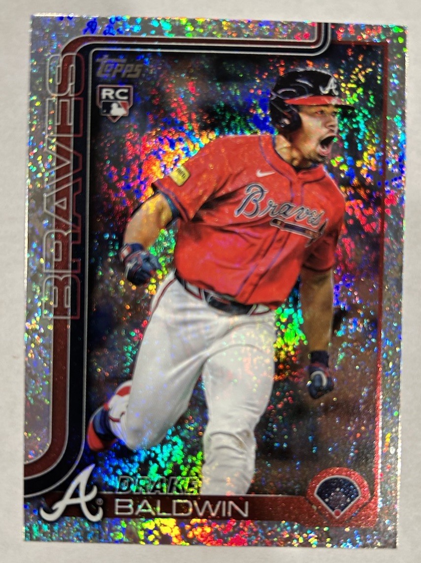 2025 Topps Update Holo Foil Drake Baldwin (#US87) Braves RC SP