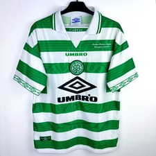 Glasgow Celtic 1997-1999 "Champions" Umbro Home Football Shirt Trikot