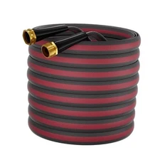 100ft Non-Expanding Garden Hose with 8-Layer Polyvinyl Chloride (PVC)—100FT
