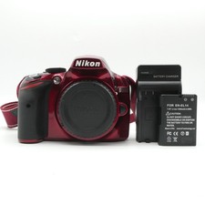 EXC- Nikon D3200 Digital SLR Camera - Red Body Only  119