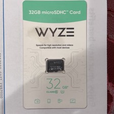 Wyze Labs 32GB Class 10 MicroSDHC Memory Card - WYZEMSD32C10