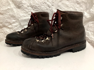 Vtg Raichle Made in Switzerland Leather Mountaineering‎ Hiking Boots Mens Sz 8.5 RAICHLE Hiking Boots-Vintage-Men main image 4