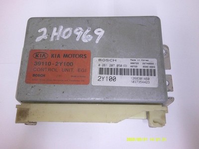 ENGINE COMPUTER KIA SPECTRA 2001 39110-2Y100 0261207050 PCM ECM ECU OEM