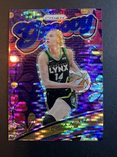 2024 Panini Prizm WNBA Groovy Blue Pulsar Dorka Juhász #4 /199 Lynx
