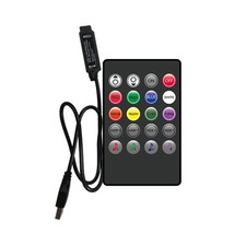 4X(5V Music RGB Controler USB Control 20Key RGB Controlle for RGB LED Strip1011
