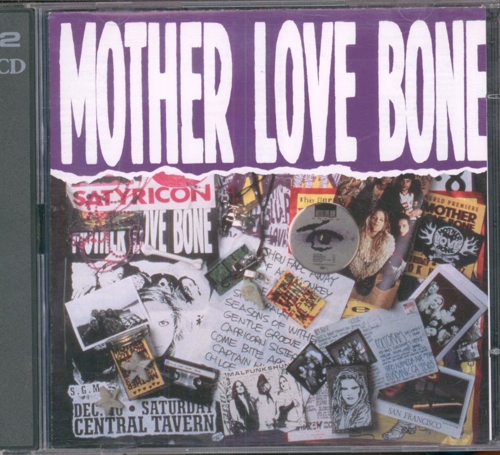 Mother Love Bone Self-Titled double CD Europe Polydor 1999 CD. Germany Universal