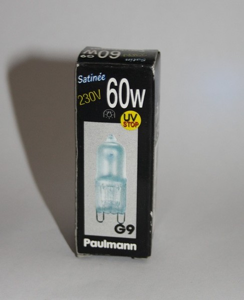 Paulmann Halogen Stiftsockellampe 60W G9 780Lm 230V Satin Warmweiß Dimmbar-image