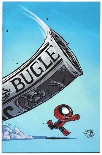 Amazing Spider-Man #61 2nd Print 1:25 Skottie Young Virgin Variant VF/NM