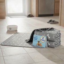 Extra-Large 18"x24" Dog Pee Pads - Non-Slip  Machine Washable for Durability