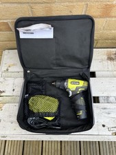 Ryobi RCD1201 12V Drill Driver with Battery and Charger and Case . Rare