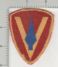 Japan Occupation Made USMC 5th Marine Division Patch Inv# K4779