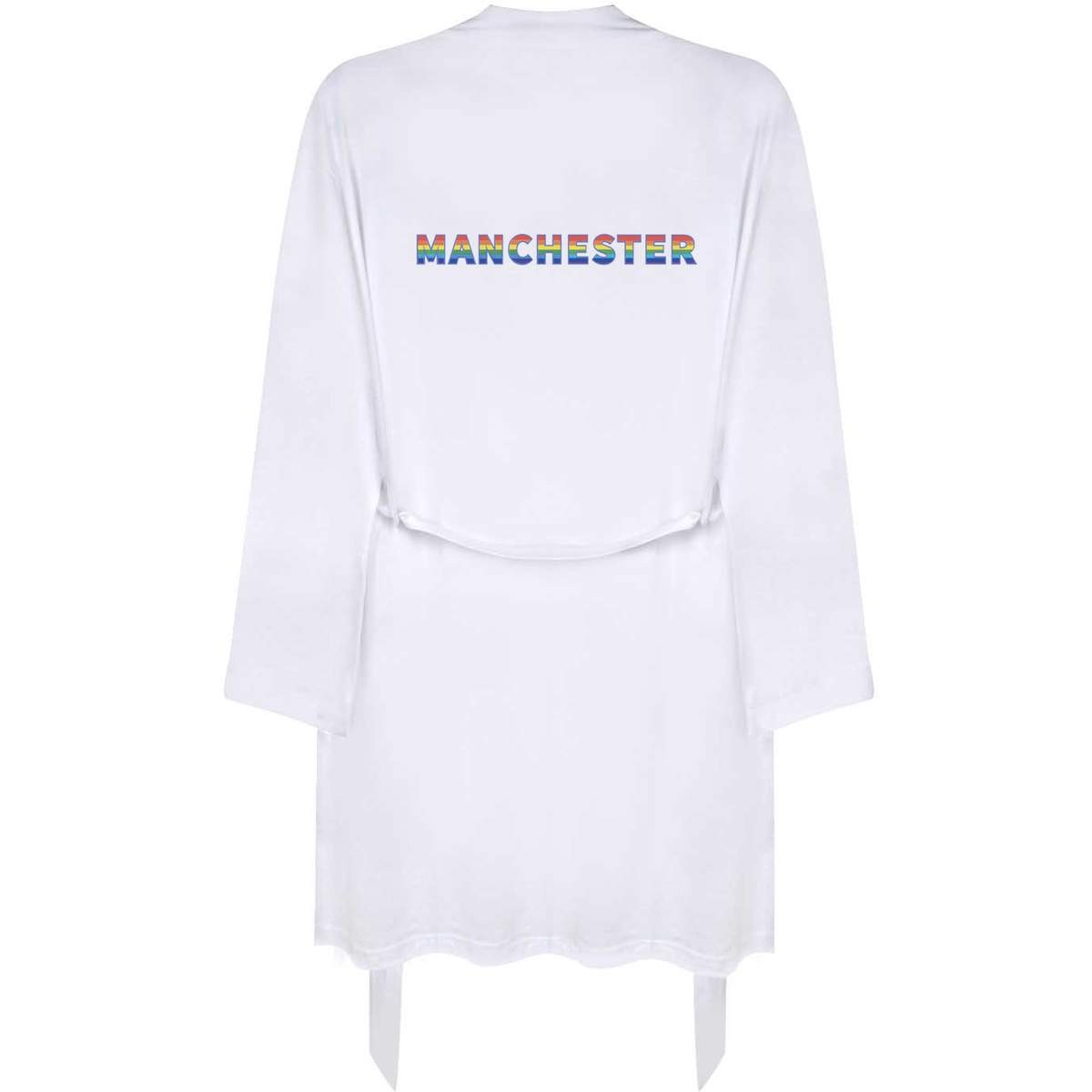 'Rainbow Manchester' Dressing Gown / Robe - S (RO00137428)