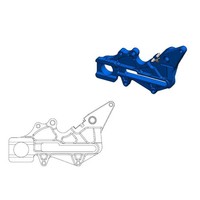 Moto-Master Bremssattel-Adapter Factory (FüR: Husqvarna TC 125 2T 18 Hinten )