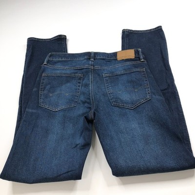 American Eagle Original Straight 30 (Fits 32W 35L) Airflex+ Mid Rise Jean