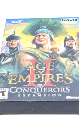 PC CD Game Age of Empires II The Conquerors Expansion
