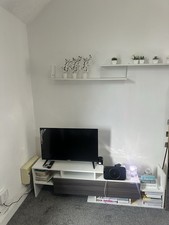 Homcom 839-099 TV Stand - White