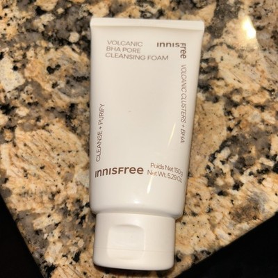 Innisfree Volcanic BHA Pore Cleansing Foam 150g/Net Wr 5.29 Oz, NEW