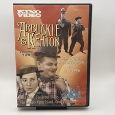 Fatty Arbuckle & Buster Keaton DVD Comique Paramount Shorts Kino 1917-1920 Vol 2