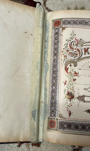 1889 LARGE FAMILY BIBLE SWEDISH - Picture 8 of 24