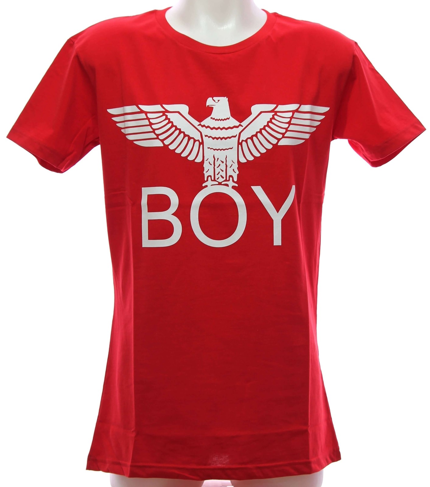 Boy London T-Shirt rot mit weiem Print Art BL351 OUTLET -75 4890₽