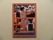 2025 Donruss 1985 Retro Red Parallel Jersey Card of Chuck Knoblauch - Twins