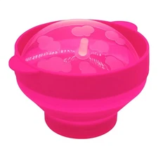 Microwave Silicone Popcorn Popper Maker Collapsible Bowl Hot Air Dishwasher Safe