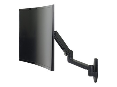 Ergotron Lx Wall Mount Lcd Arm Matte Black