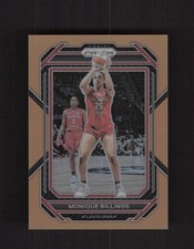 2023 Panini Prizm WNBA #62 Monique Billings Orange #/99