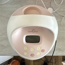 Spectra S2 Plus Electric Breast Pump Pink White Nightlight Adjustable Settings