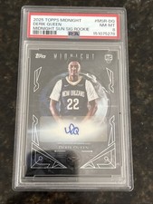 25/26 Topps  Midnight Sun Signatures Rookies Derik Queen #MSR-DQ (AU, RC)