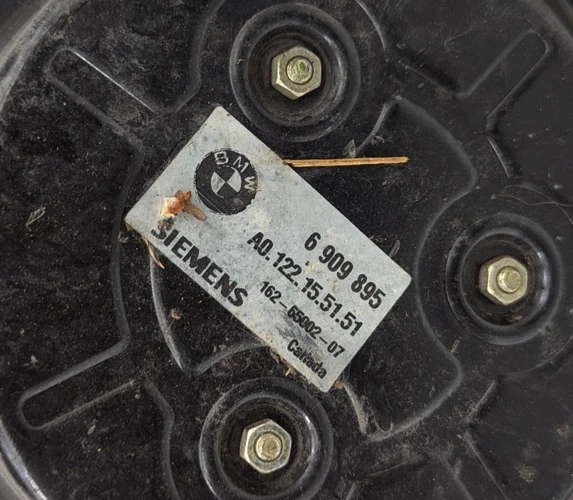 Conjunto de ventilador de refrigeración radiador eléctrico BMW 740iL 1998-2001 OEM Foto 2 de 4