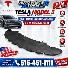 Front Bumper Lower Splash Shield for Tesla Model 3 2017-2023 1084174-00-D