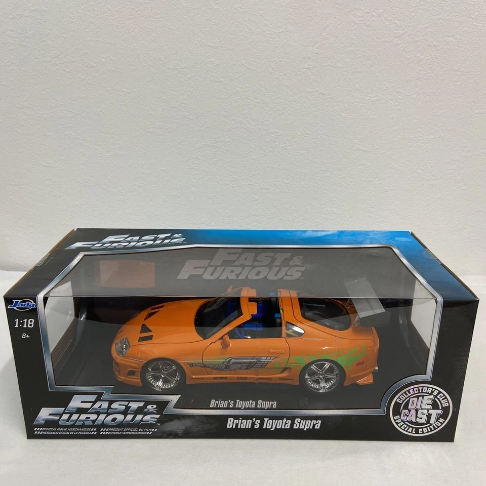 Jada 1 18 FAST FURIOUS TOYOTA Supra Brian s Fast and Furious Toyota Supra Brian - Image 2 of 4