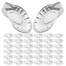  60 pezzi di conchiglie in alluminio - Teglie per servire frutti di mare per