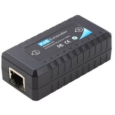 1 Port 10/100M PoE Extender 120m Transmission IEEE802.3af For Ethernet IP Camera