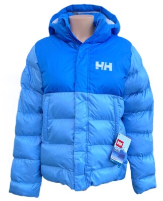 Helly Hansen Girl's Insulated Blue Vision Puffy Jacket $190, Size: 16