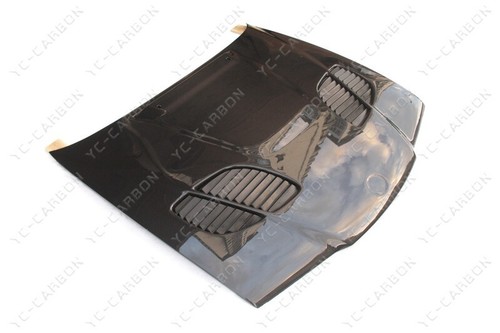 Kit de cubierta capó capó frontal estilo GTR de carbono para 1992-1999 BMW E36 2D - Imagen 12 de 23