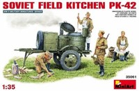 Soviet Field Kitchen KP-42 Kunststoff Kit 1:3 5 Modell Miniart
