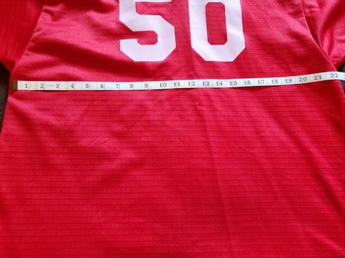 DAD Parent Fan Jersey Cheer Sports Football Volleyball Basketball Red Mens XL - Picture 6 of 8