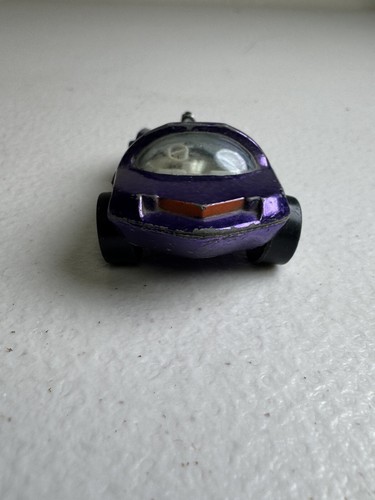Vintage 1967 Hot Wheels Redline Silhouette Purple White Interior - Picture 4 of 8