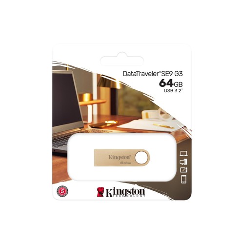 Kingston 256GB 128GB 64GB SE9 G3 USB 3.2 Flash Drive Memory Stick 220MB/s lot UK - Picture 5 of 9