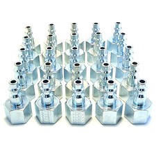 25 Foster Milton 732 M Style Air Hose Fittings 3/8" Female NPT Coupler Plugs