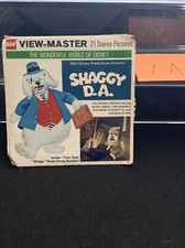 Vintage GAF ViewMaster Wonderful World of Disney Shaggy D.A. 1976 B 368 3 Reels
