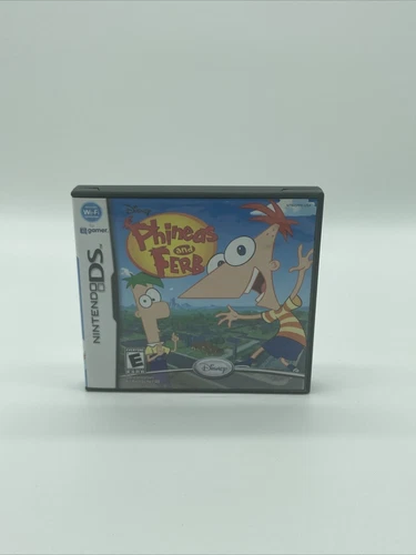 Phineas and Ferb (Nintendo DS, 2009) COMPLETE CIB