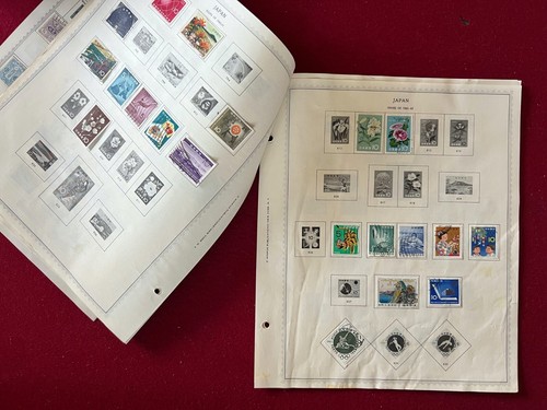 Japan One Man's collection 16 pages of Mint & Used Stamps of 1874/1962 - Picture 9 of 10