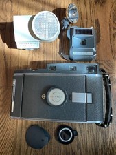 1950s Vintage Polaroid Land Camera Model 150 with original case and accessories