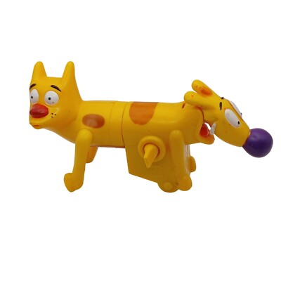 Burger King Nickelodeon CatDog WindUP Action Figure Toy Kids Club #J-14 